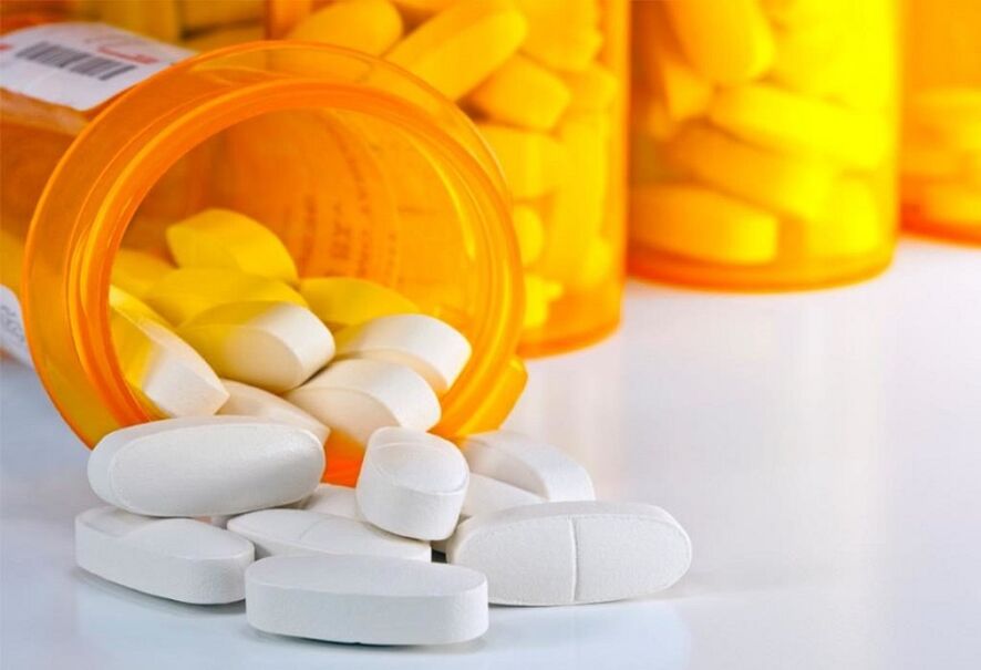 Tabletas para el tratamiento de la osteocondrosis torácica.